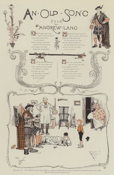 أغنية قديمة ، بقلم أندرو لينغ بواسطة سيسيل تشارلز وندسور الدين